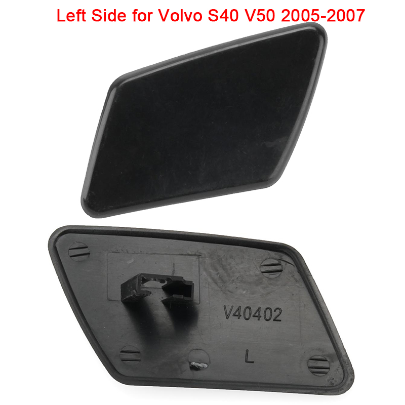 Крышка передней фары головного света, сопло распылителя, Струйная Крышка для Volvo S40 V50 2005-2012