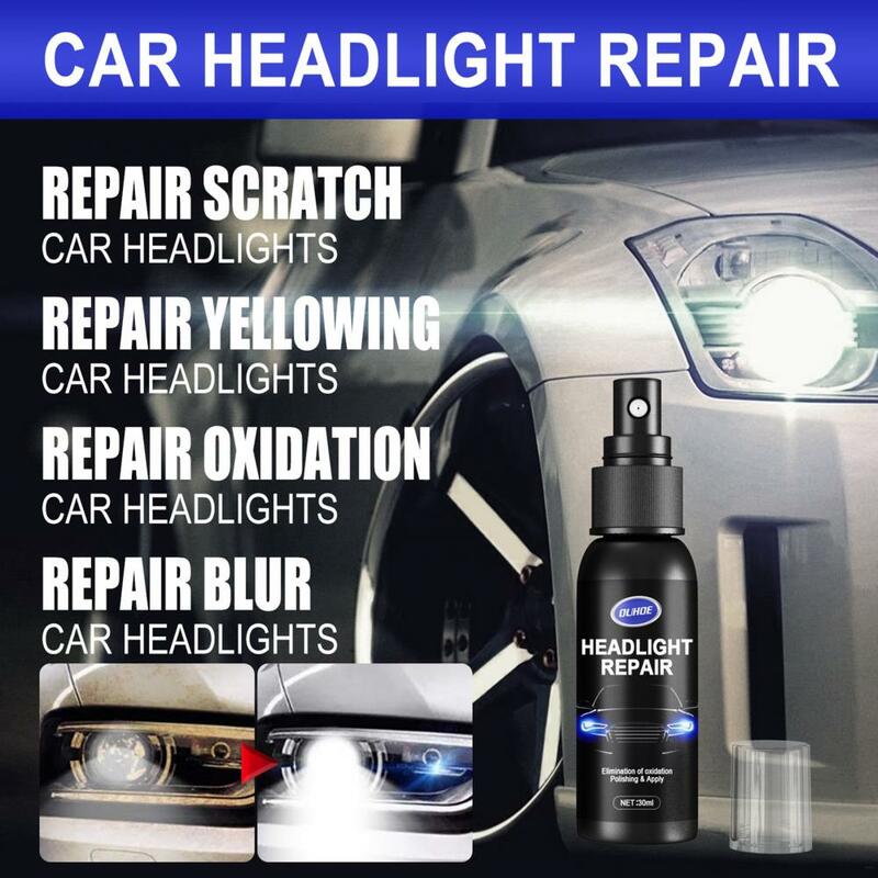 Usuwania zarysowania Spray szybko naprawiając znalezione Safe Car reflektor środek do polerowania naprawa samochodów Spray do naprawy reflektorów agenta