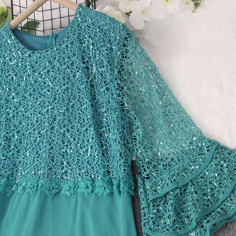 여성용 플러스 사이즈 아프리카 파티 드레스, 2023 새로운 패션, 다시키 앙카라 레이스 웨딩 가운, 우아한 터키 무슬림 맥시 드레스