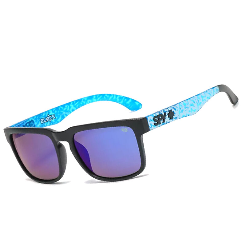SPY gafas de sol polarizadas para hombre y mujer, lentes reflectantes retro para ciclismo y conducción