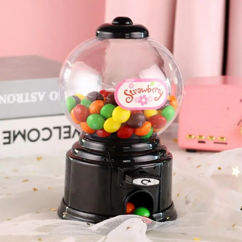 Muntautomaat Snoep Dispenser Leuke Kids Snack Dispenser Speelgoed Spaarpot Clear Body Candy Machine Verjaardagscadeau Snoep Machine Speelgoed