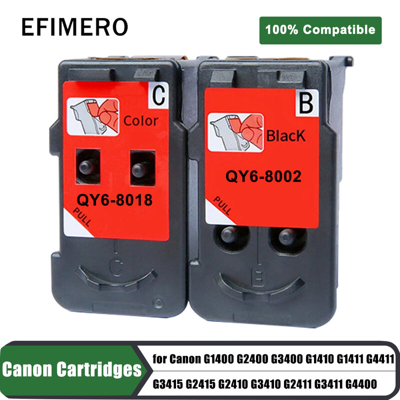 Cabezal de impresión QY6-8002 Canon, para Canon Pixma G1400, G1410, G1411, G2415, G2400, G2410, G3400, G3410, G3415, G4400, G4410, QY6-8018