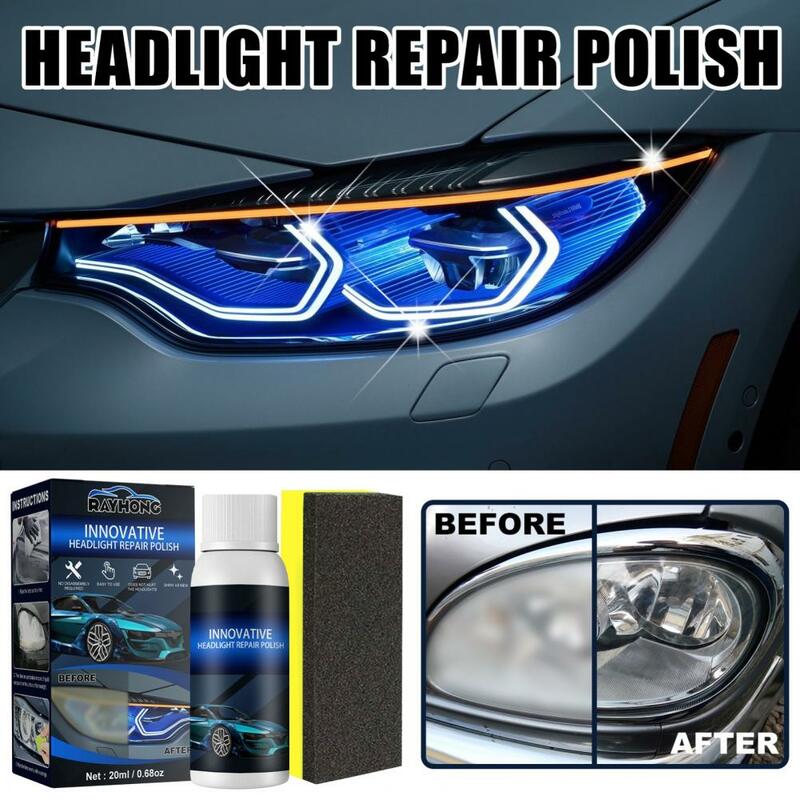 Reliable Lamp Repairing Agent  Long Lasting Beauty Supply Headlight Repair Fluid  Auto Light Coating Film Repair Fluid
