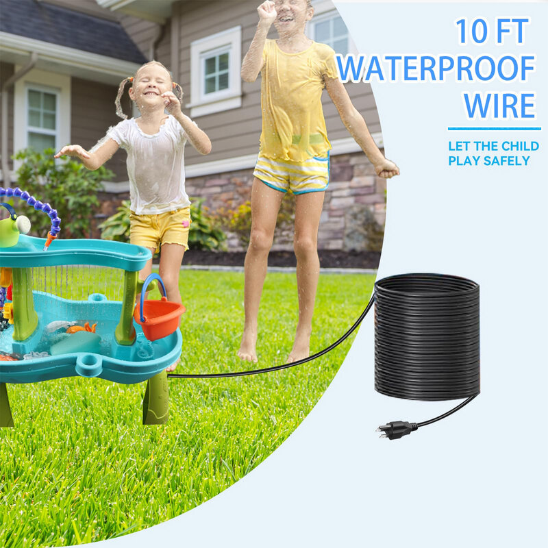 Bomba de mesa de agua potente para niños, al aire libre juego de agua, juguetes divertidos para niños de más de 3 años