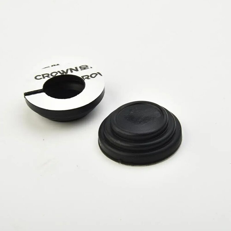 Junta anticolisión, accesorio de 2,8 cm de diámetro, fácil de instalar y aislamiento de coche negro