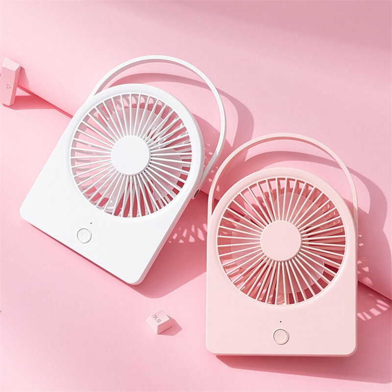 2024 Xiaomi New High Quality Battery Operated Personal Desk Fan Usb Rechargeable Mini Portable 2 In 1 Handheld Fans Table Fan