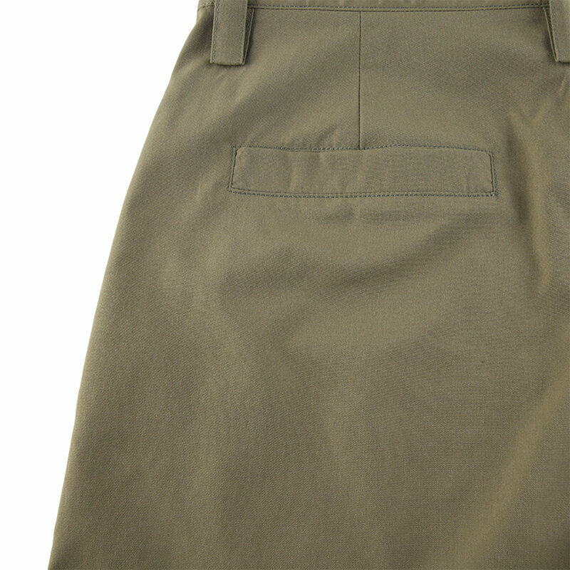 Celana Kasual Saku Wanita Celana Panjang Tali Lurus Pinggang Rendah Budidaya Diri Mode Antik Celana Kargo Kasual Sederhana