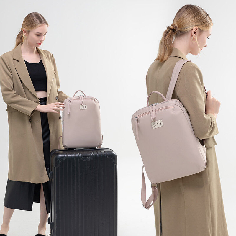 Высококачественный Женский рюкзак, подходит для 14-дюймового ноутбука, школьная сумка для девочек, Женская/деловая/колледжа/путешествия