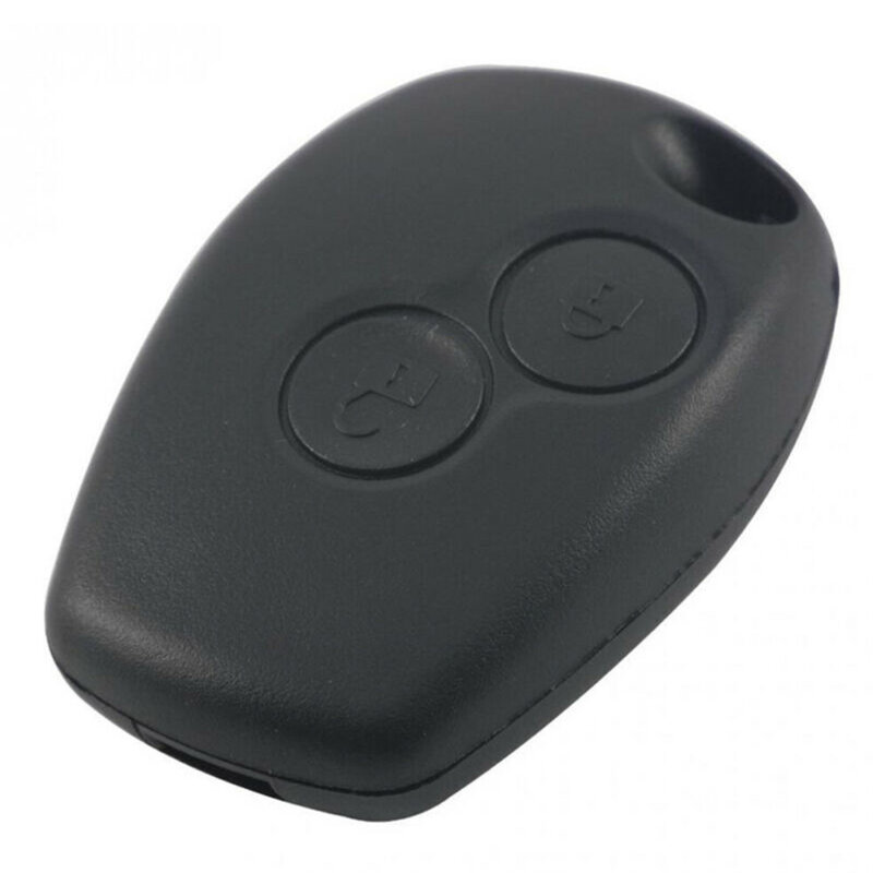 Car Remote Key Shell Fob Case 2 Buttons Without Blade Electronics 70x40x30mm For Modus 2004 Auto Key Interior Accessoey