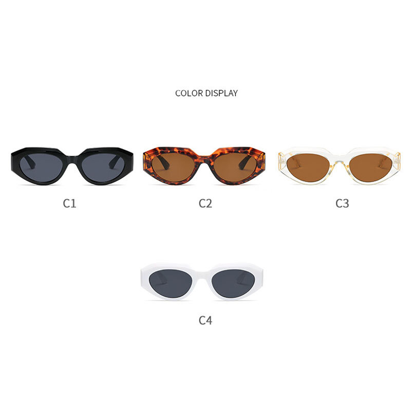 Gafas de sol cuadradas con montura pequeña para hombre y mujer, lentes de sol Retro de leopardo, Anti-UV, para viajes, pesca, senderismo, 2023