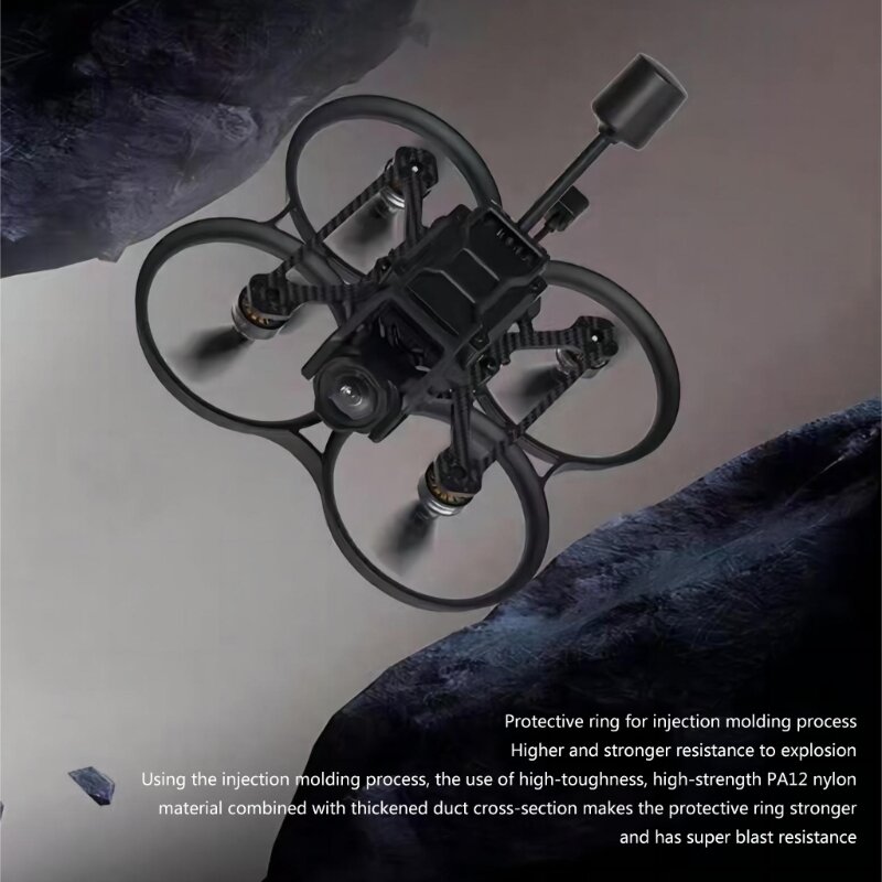 R91A นวัตกรรมกรอบนวัตกรรมการออกแบบโครงสร้างลม Quadcopter กรอบ Drones Repair Part สำหรับ Pavo20