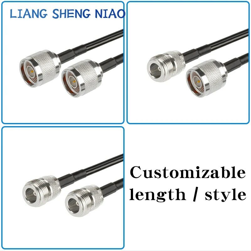 RG58 Cable Mini UHF SO239 PL259 Female Jack to SMA Male Plug Connector RF Coaxial Straight uhf to N to uhf plug cable 0.3m-50m