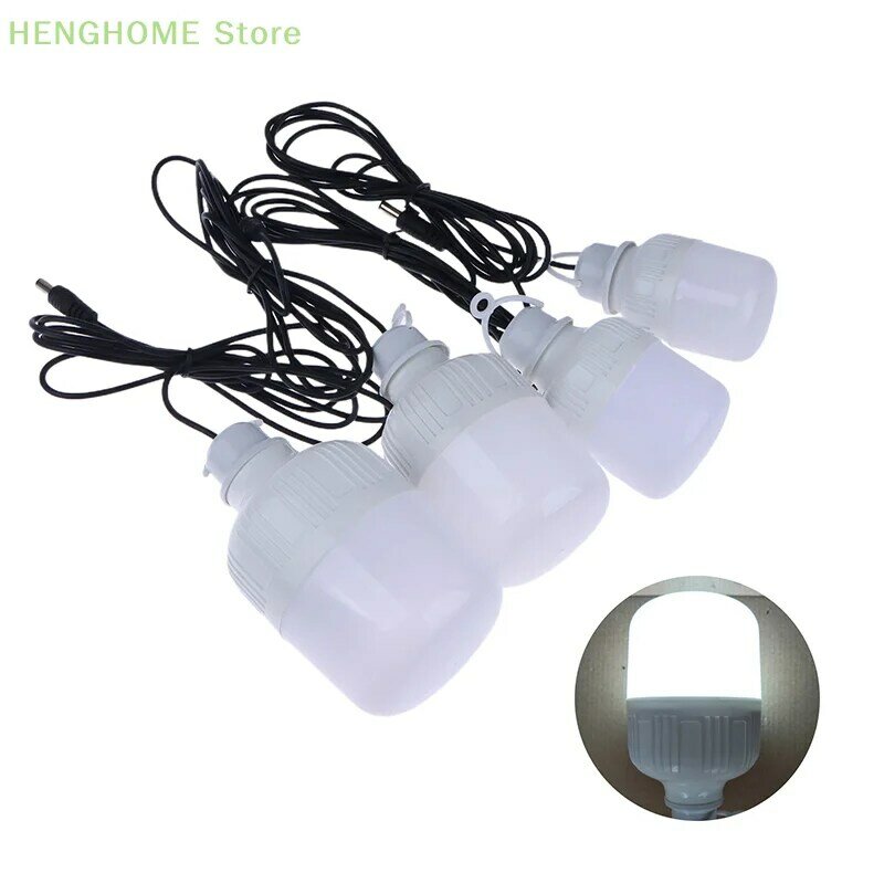 Ampoule LED portable 12V 5W 10W 15W 20W, 1 pièce, lumière blanche froide d'urgence