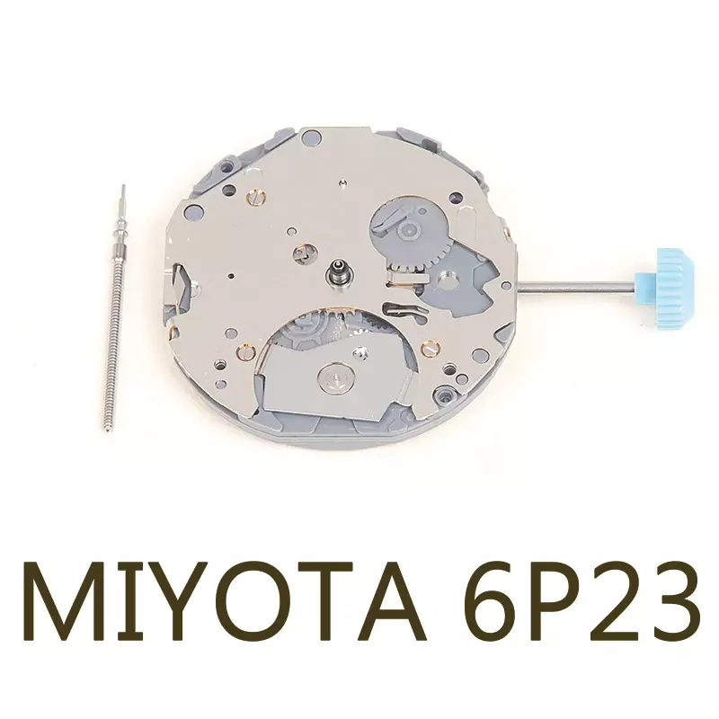 MIYOTA caliber 6P23 кварцевый механизм 6P23 пять стрелок 6,12 маленький секундный часовой механизм запасные части