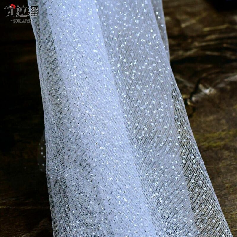 Fairy Bling Sparkling Soft Tulle Wedding Veil with Comb 1M-5M 1Layer Bridal Veil