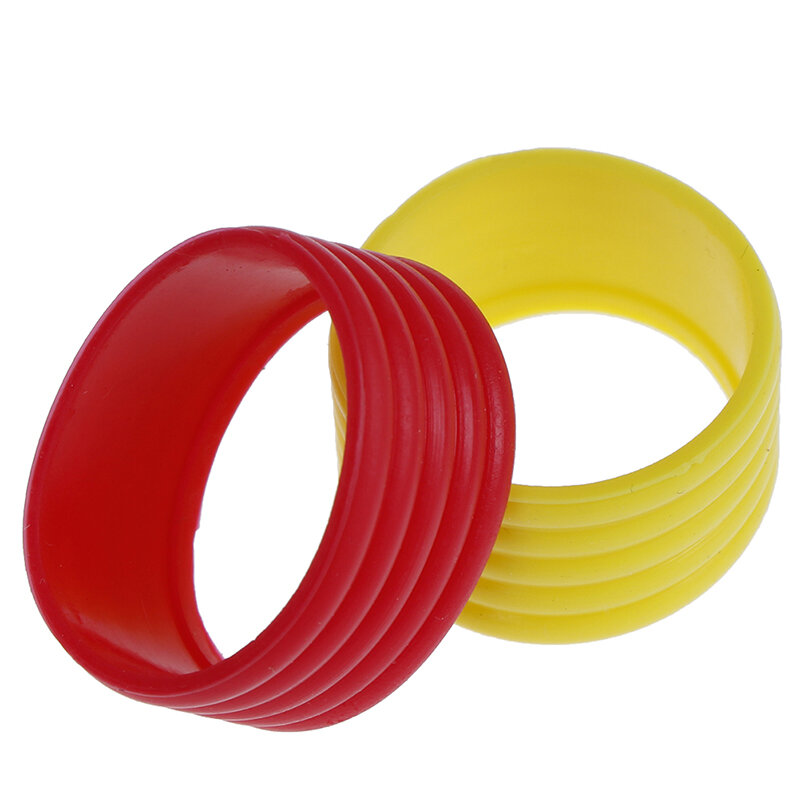 4pcs Stretchy Tennis Racket Handle's Rubber Ring Tennis Racquet Band Overgrips