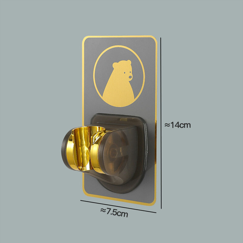 Настенный держатель для душевой головки регулируемый угол хранения Органайзер для душевой головки туалетной щетки