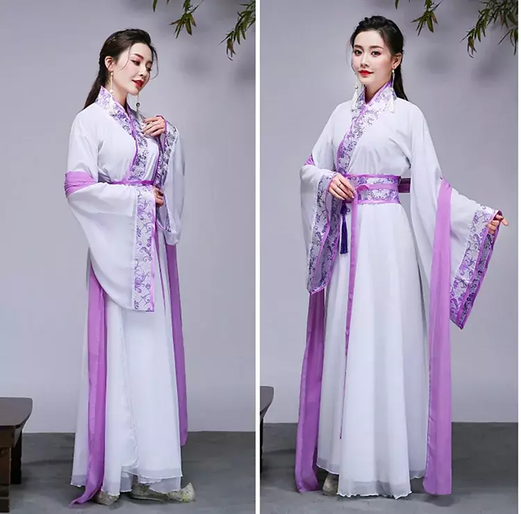 Costume chinois de prairie pour femme, robe Hanfu vintage, costume de princesse noble imbibé de Tang, danse folklorique nationale, nickel é