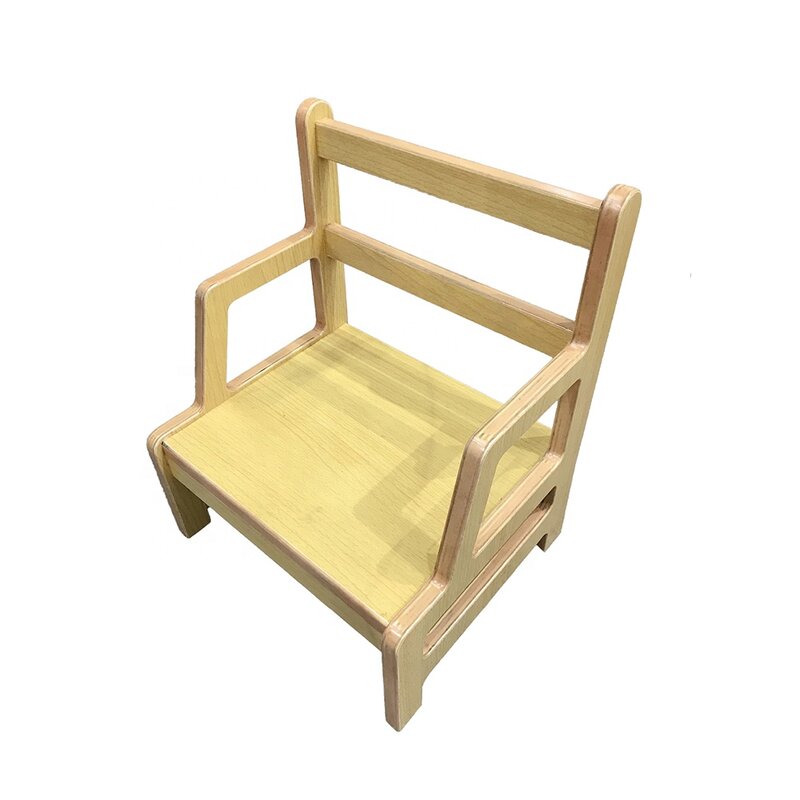Dostawca mebli dziecięcych leaderjoy drewno bukowe i sklejki nowe krzesło do odbijania Montessori