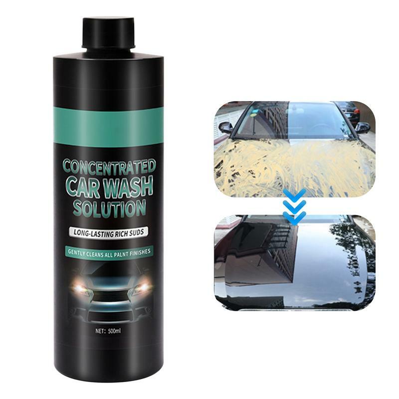 Car Wash Wax Liquid Coating, Quick Dry Multi-purpose lavagem livre de arranhões, Detalhamento rápido e fácil