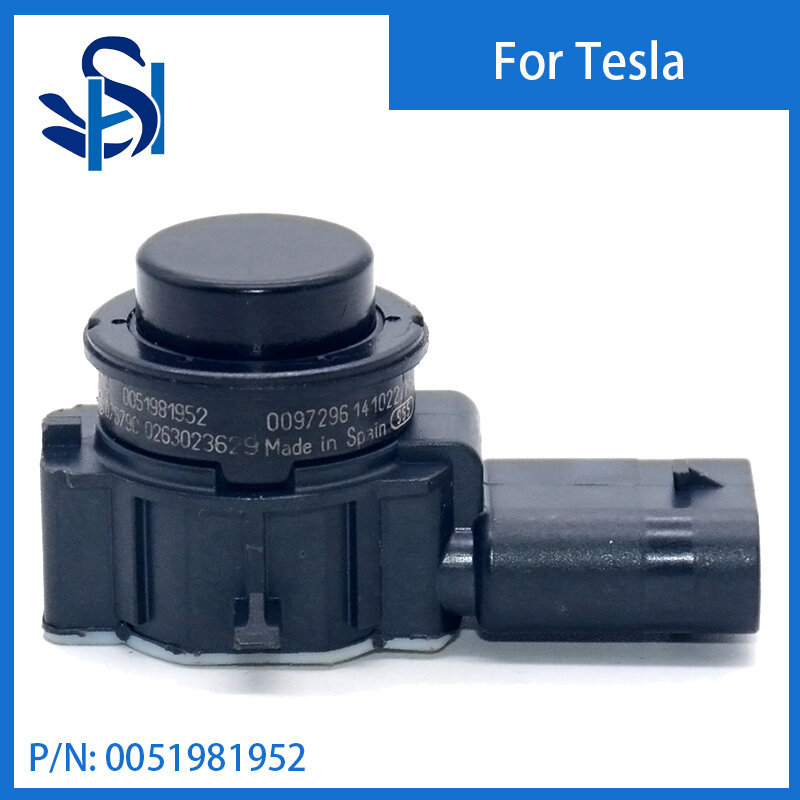 Sensor de estacionamiento PDC 1127503-14-C, Sensor de parachoques, Radar ultrasónico, Color negro para Tesla 3 X S Y