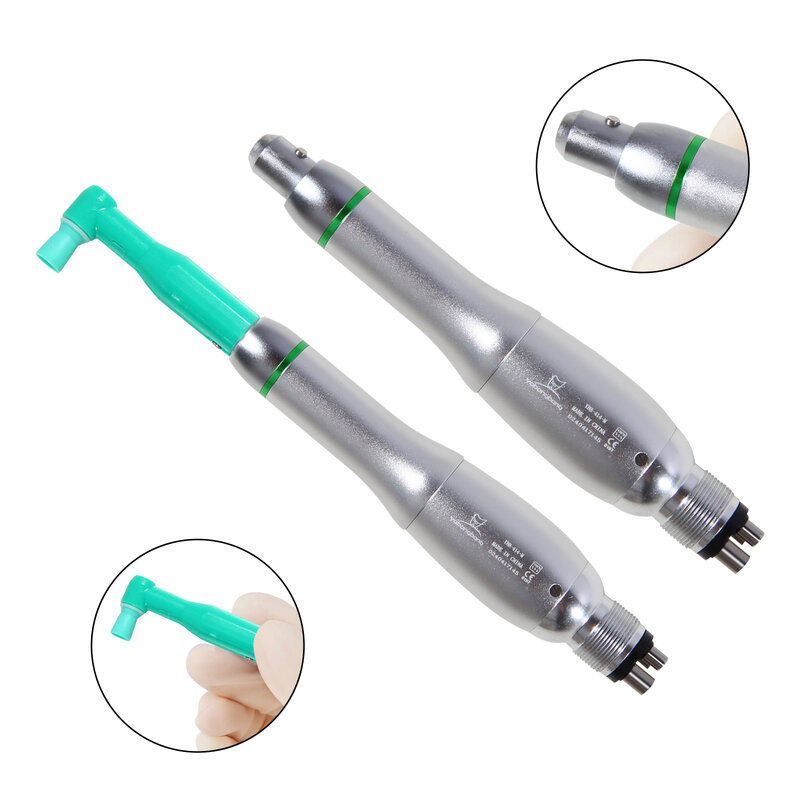 YABANGBANG-pieza de mano para Prophy de higiene Dental, Motor de aire de 4 orificios, 4:1, cono nasal recto, giratorio de 360 °