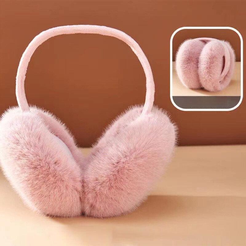 Plush Premium For Extra Comfort Fashion Winter Unisex Ear Muffs Universal Fit Foldable And Flexible