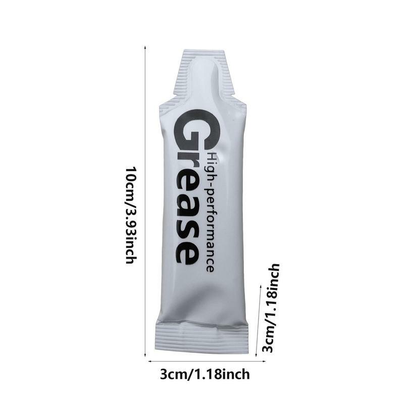 10pcs Silicone Based Grease Waterproof Food Grade Silicone Lubricant Portable Smooth Silicone Lubricant Chain Repair Grease oil
