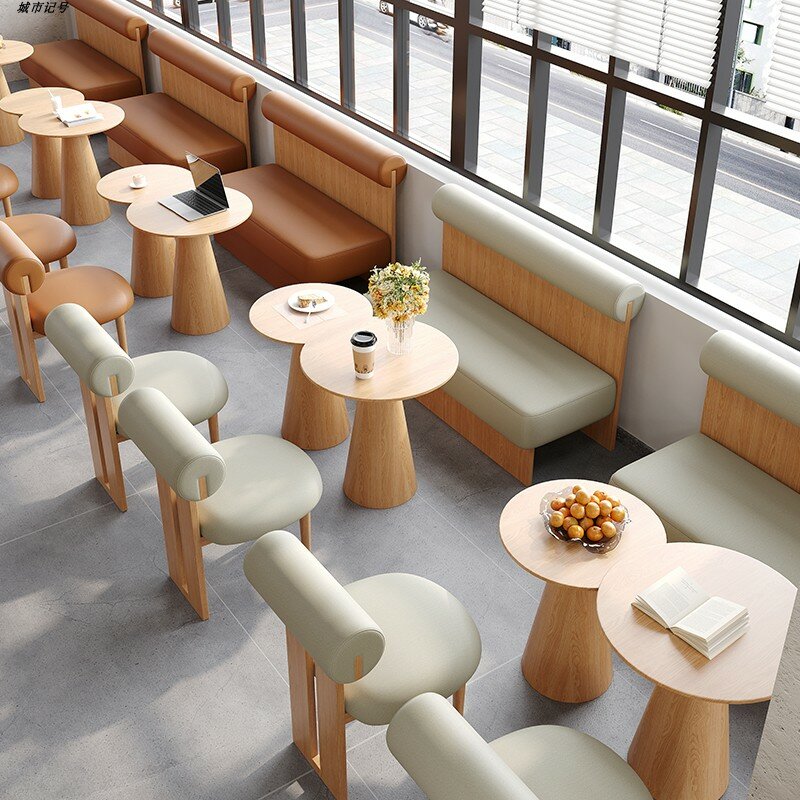 Tavolo riscaldato set di mobili da caffè Nordic Round piccola Console ristorante sedie da caffè tavoli minimalista Salontafel mobili per la casa