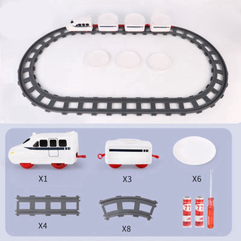 Rotary Sushi Track Toy Train Set para crianças, correia transportadora, mesa rotativa, trem de alimentos, 2Set