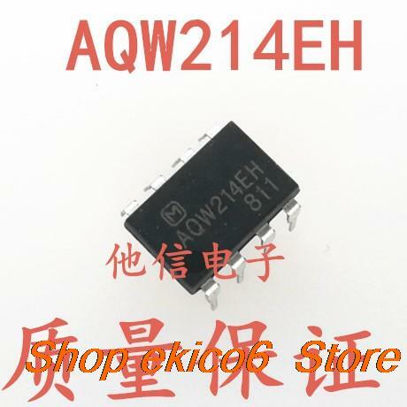 Estoque Original AQW214EH DIP-8, AQW214, 10 Pcs