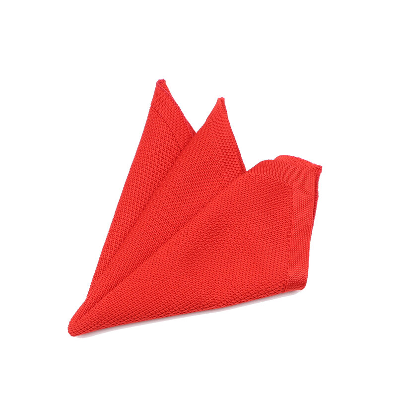 Fashion Handkerchief Soild Color Red Bule Pink Towel For Man Suit Pocket Square Hanky Wed Gift Party Men's Business Wear