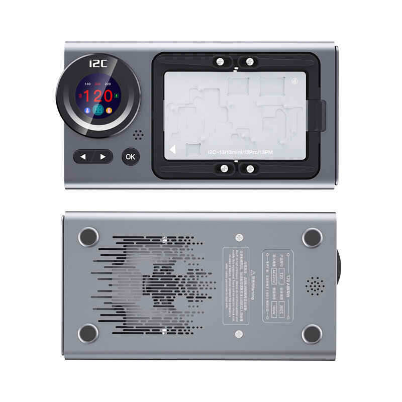I2c T20 Ai Intelligente Stem Desoldeerstation Voor Ip X-14ProMax Snelle Verwarming Moederbord Gelaagd Desoldeerplatform