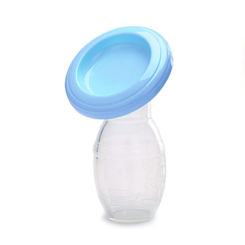 Extractor de leche materna Manual para alimentación de bebé, bomba de silicona, corrección automática, PP, sin BPA