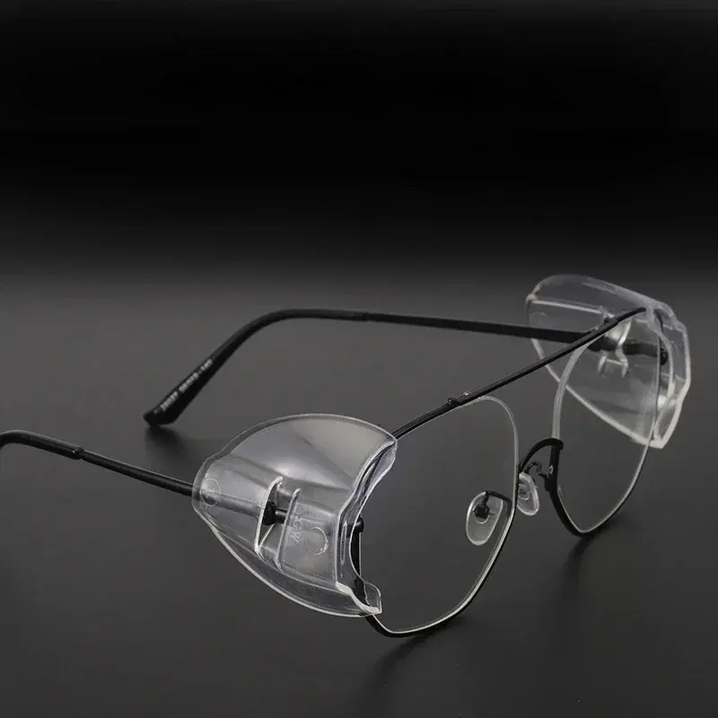 1 пара гибких прозрачных защитных очков для глаз, боковые защитные очки, 95% защита, универсальные противотуманные очки для женщин и мужчин, модная новинка