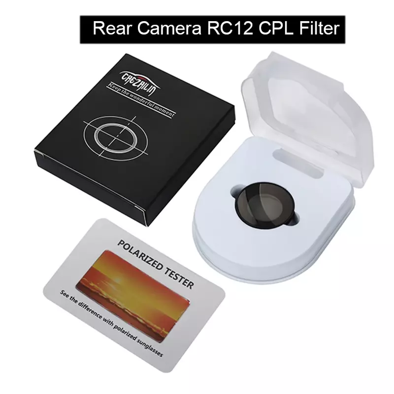 Для 70mai новая задняя камера RC12 CPL фильтр для 70MAI RC12 статическая фотопленка для 70mai 3M