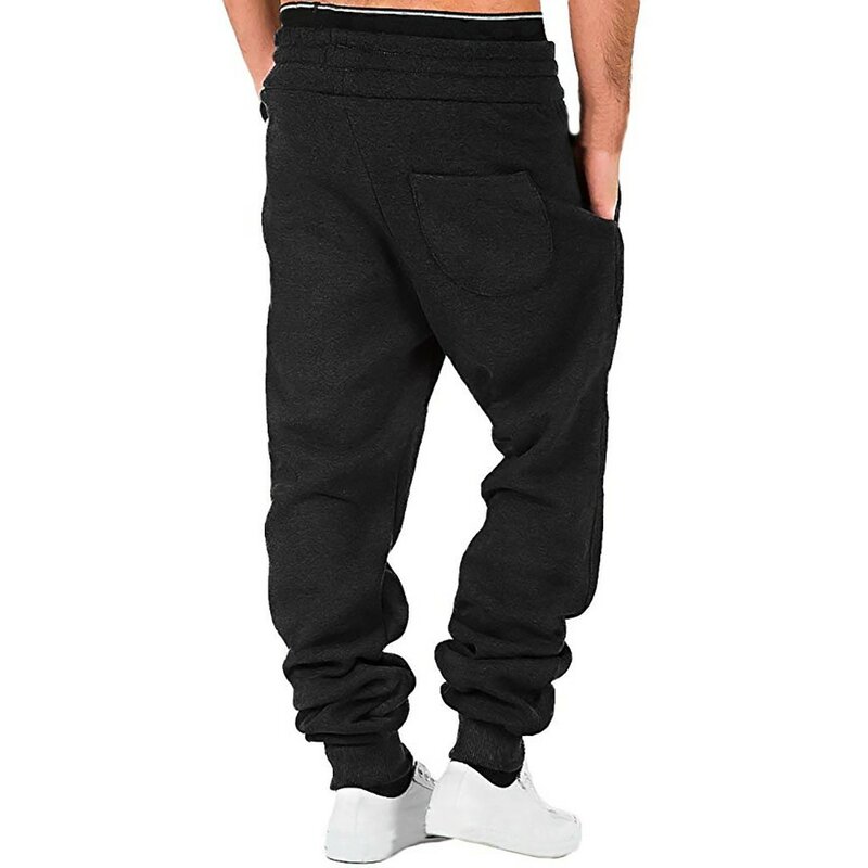 Męskie zimowe ciepłe spodnie termiczne na co dzień spodnie polarowe sportowe spodnie do joggingu męskie sportowe spodnie kanałowe gorące kombinezony