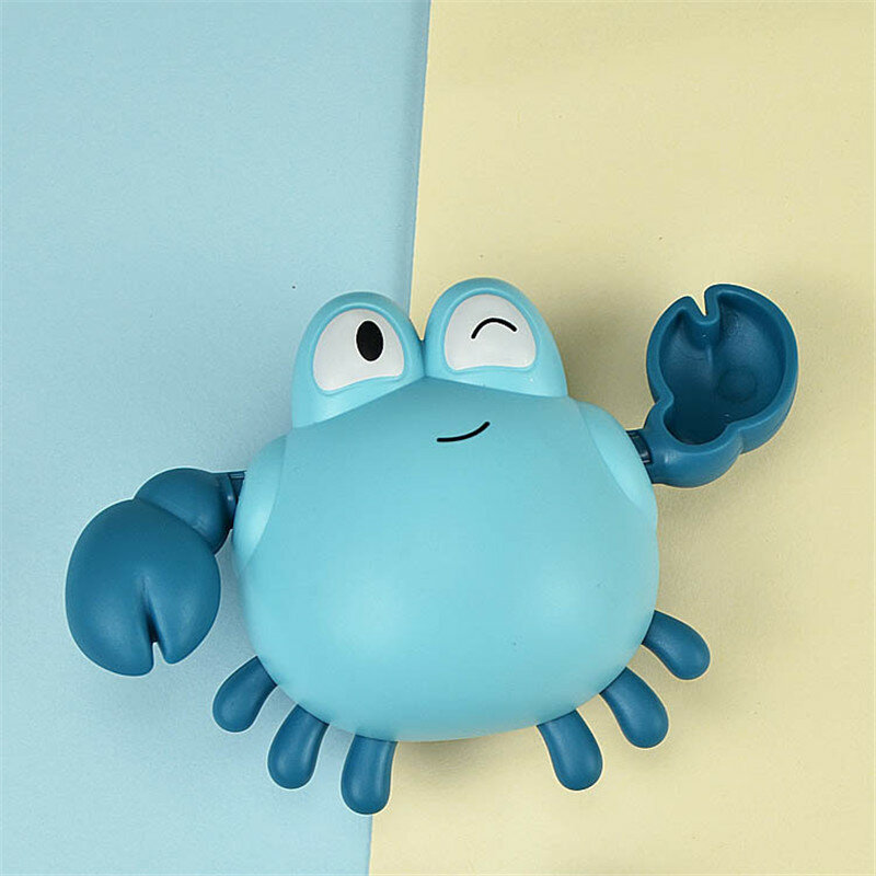 Baby Bathing Toys Animal Crab Piscina Água Banheira Brinquedos Clockwork DabblingBath Dabbling Toy para Toddler