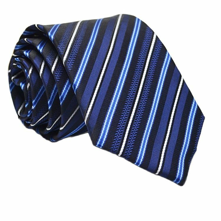 Moda marca listra gravata masculina novo design gravata de casamento masculino negócios noivo grave gravata suave