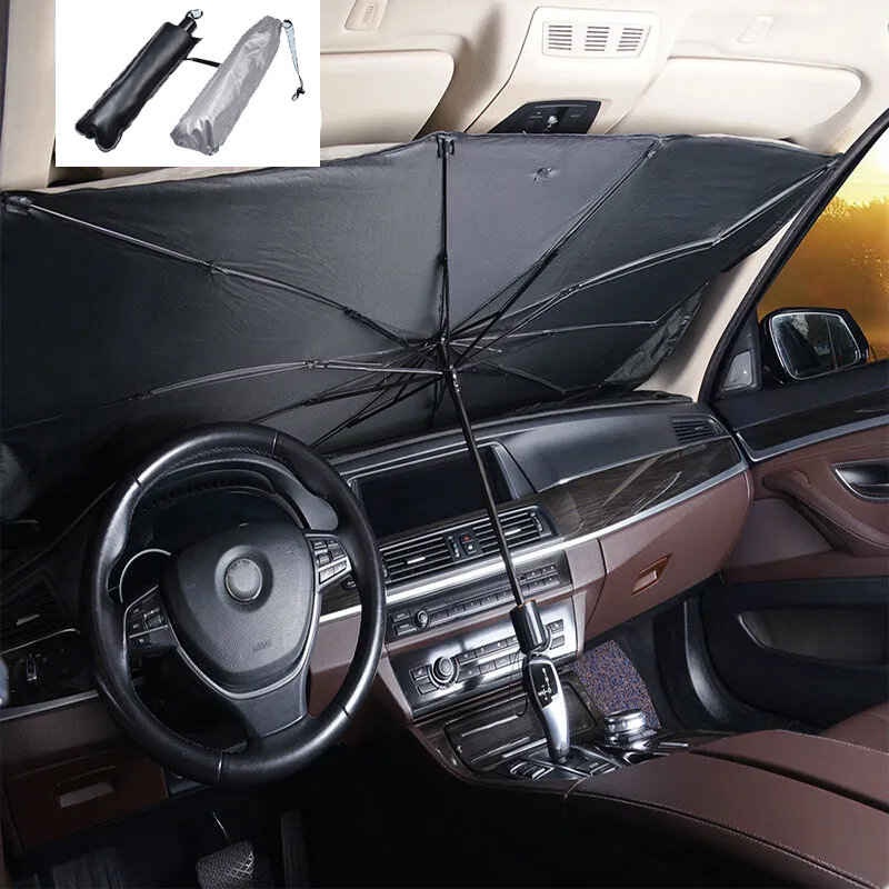 CAR Windshield Sunshade Sun Visor Shade Window Accessories Parasol For Curtains Front Vehicle Protector Auto Lnterior Protection