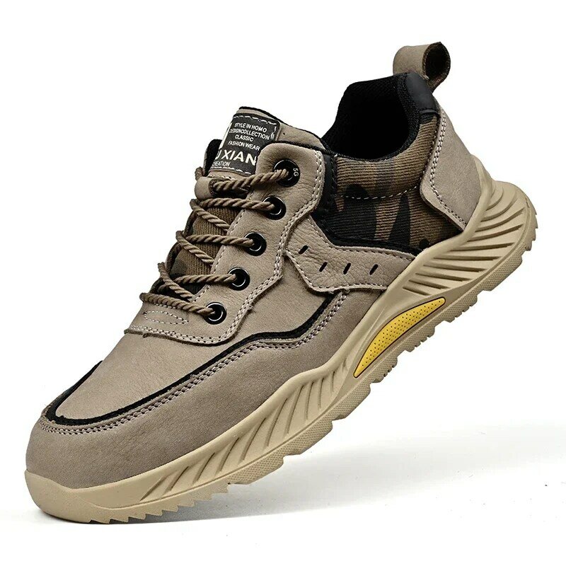 Calçado desportivo casual masculino, sapatilhas de dedo do pé redondo, calçado respirável, calçado ao ar livre, moda, alta qualidade, caminhar, 2024
