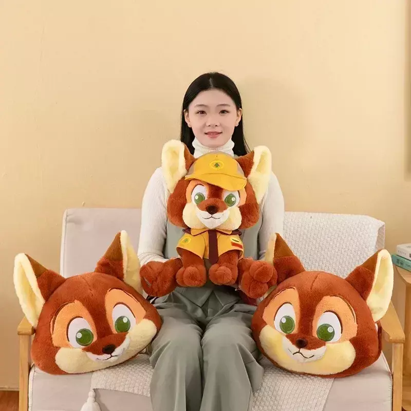 43cm Disney Zootopia Nick Doll scaldamani peluche carino peluche straccio bel cuscino bambole per bambini arredamento camera da letto regalo Fox Girls
