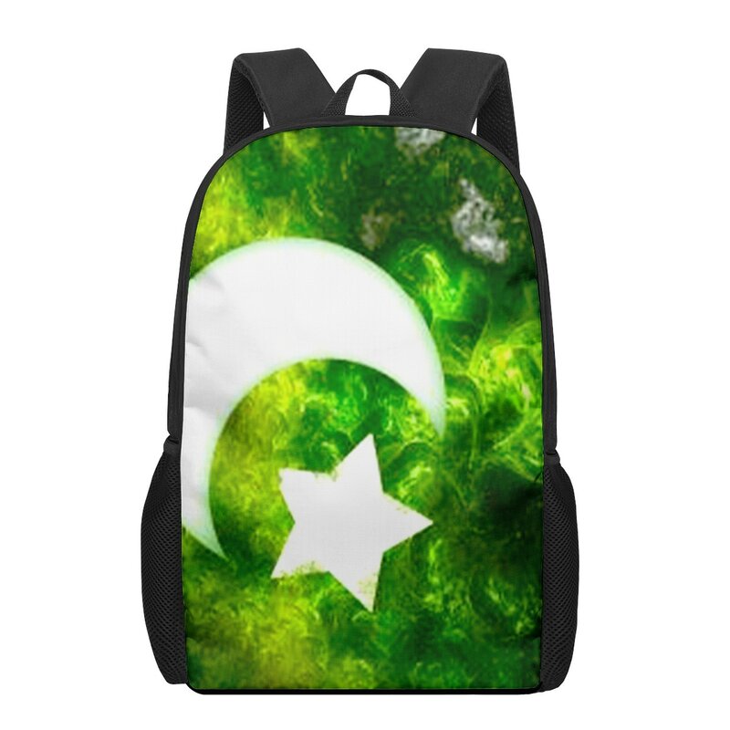 Bandeira da argélia crianças saco de escola para impressão da criança mochila do miúdo mochila de ombro meninos meninas sacos de livro mochila infanti