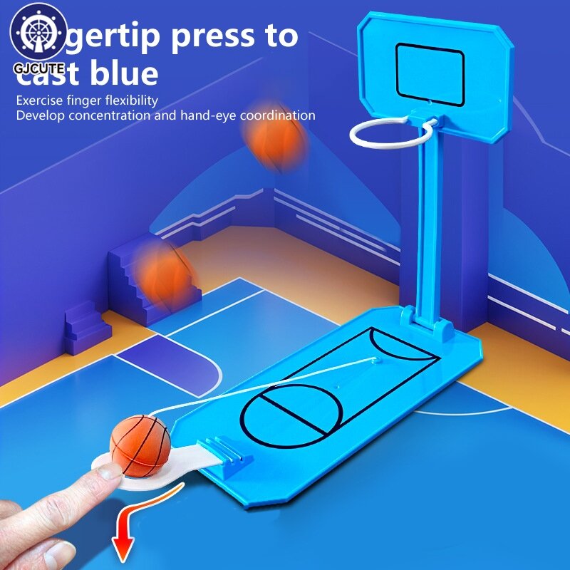 Fingertip Basketball Shooting Toy Mini Desktop Board Game Parent-child Interactive Sports Games Children's Stress Relief Toys