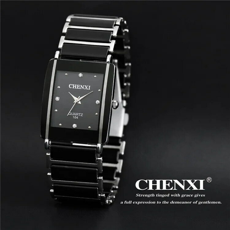 Luksusowe marki plac zegarki diament jego Hers zestawy zegarków dla mężczyzn i kobiet wodoodporna stal nierdzewna para przedmioty dla miłośników