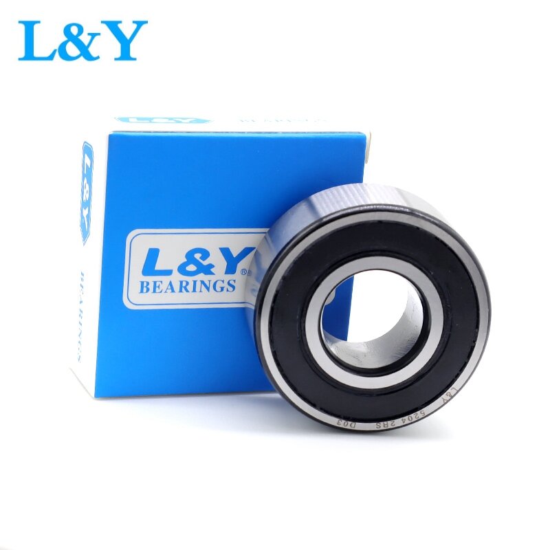 high speed bearing 5300-2RS  5300RS 10x35x19mm double row angular contact ball bearings 5300 3300-2RS 10*35*19mm