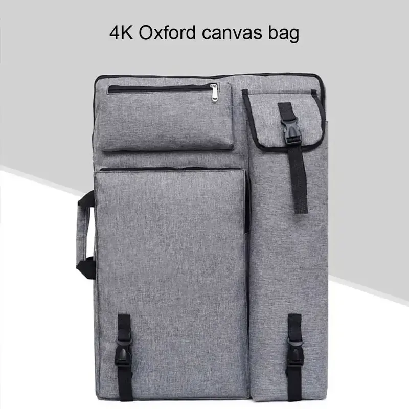 Art Pack Kids Storage Sketching Pocket Board Bag Portable Pouch Drawing Panting Student Waterproof Organizing School for