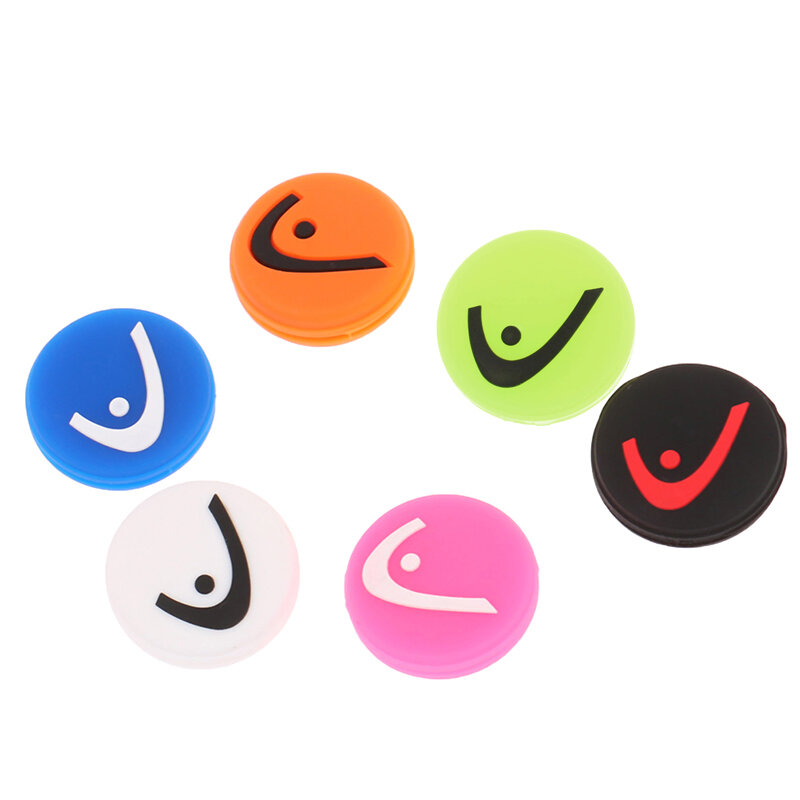 Colorful Tennis Racket Shock Absorber Vibration Dampeners Anti-vibration Silicone Sports Accessories