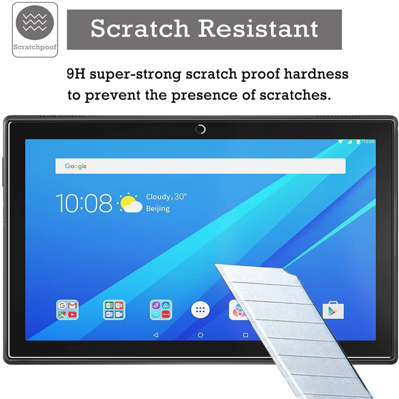 2Pcs Tempered Glass Tablet Screen Protector for  Lenovo TAB M7 TB-7305F/TB-7305X 7 Inch 2.5D Full Cover Protective Film