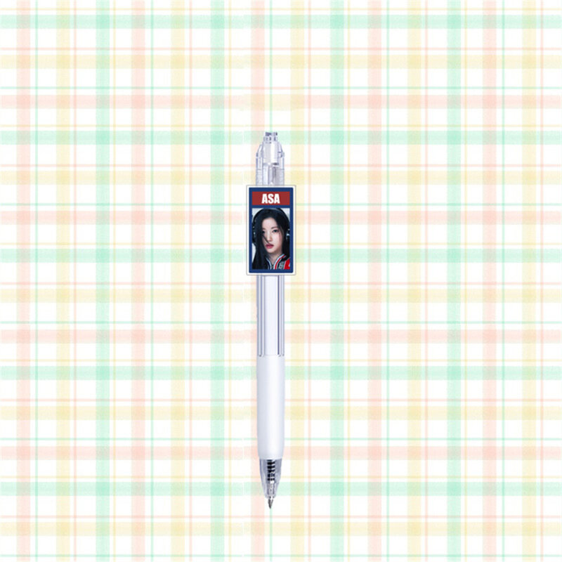بيبي مونستر-قلم توقيع محايد ، puable كتابة سوداء ، قلم حبر جاف بي في سي ، مستلزمات قرطاسية للطلاب ، هدية روكا رورا ، 0.5 مللي متر